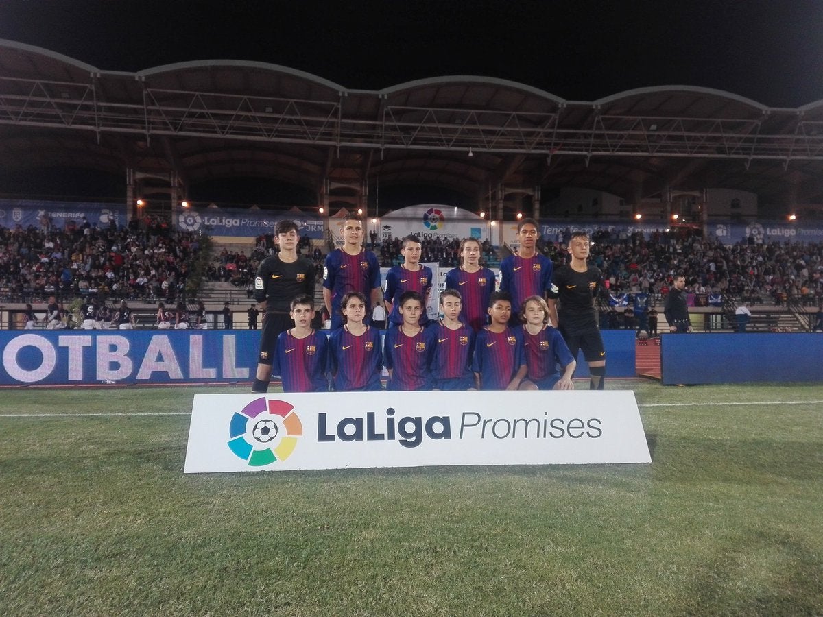 El FC Barcelona revalida el título del Torneo Internacional LaLiga Promises El FC Barcelona revalida el título del Torneo Internacional LaLiga Promises