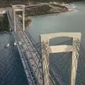 Puente de Rande, en la AP-9. Puente de Rande, en la AP-9.