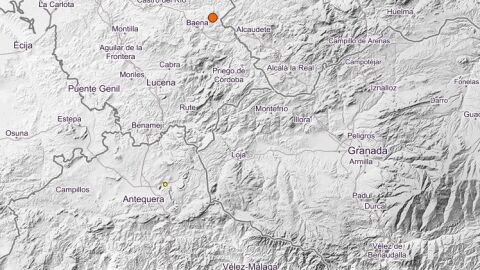 Terremotos en Baena y Benalm&aacute;dena