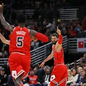 Nikola Mirotic, con los Bulls Nikola Mirotic, con los Bulls