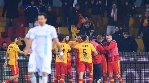 Primera victoria del Benevento