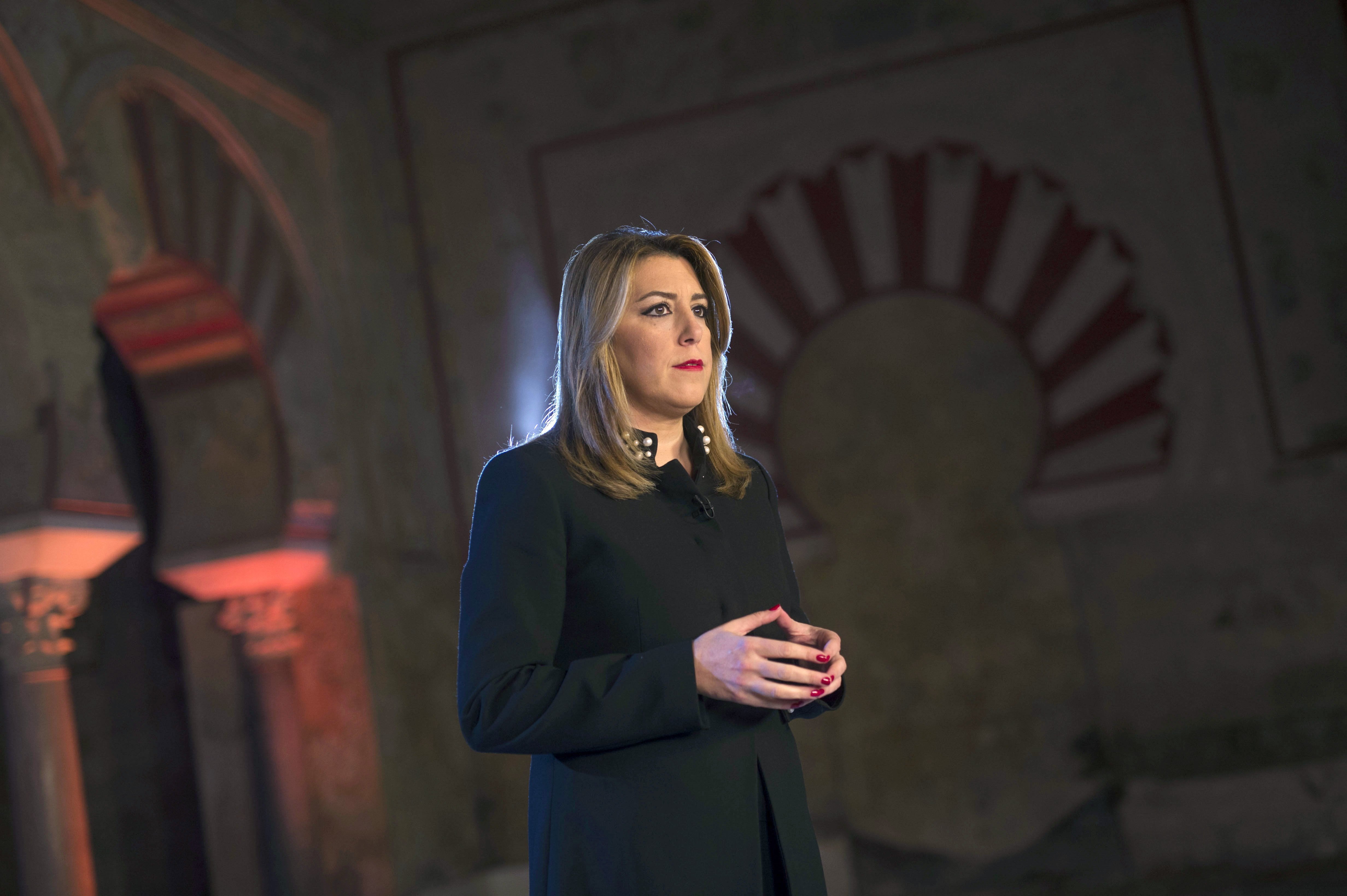 Susana Díaz: "España necesita reformas, pero para mejorar, no para derribar lo que hemos conseguido" Susana Díaz: "España necesita reformas, pero para mejorar, no para derribar lo que hemos conseguido"
