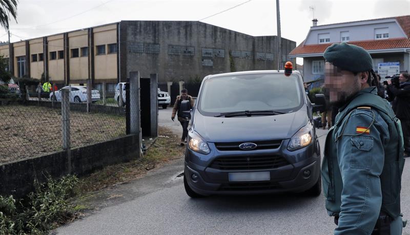 Llega al instituto forense de Santiago el cadáver de Diana Quer Llega al instituto forense de Santiago el cadáver de Diana Quer