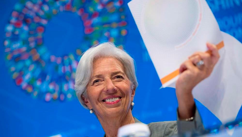 Christine Lagarde, directora el FMI