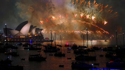 S&iacute;dney con fuegos artificiales