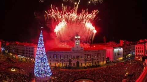 La Puerta del Sol, testigo de la llegada de 2018