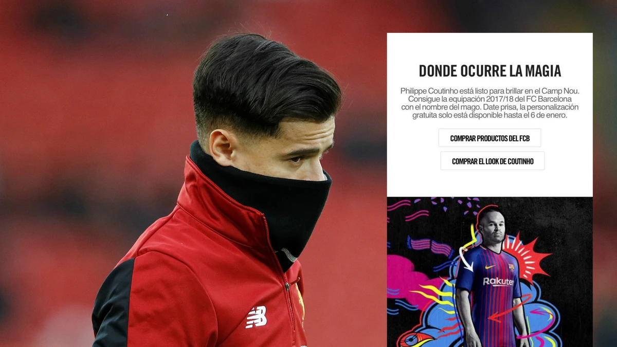 Empírico silencio Dominante El Liverpool demandará a Nike por 'anunciar' el fichaje de Coutinho por el  Barcelona | Onda Cero Radio
