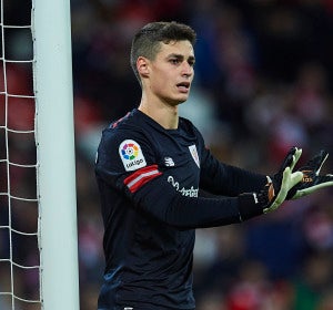 Kepa Arrizabalaga, durante un partido Kepa Arrizabalaga, durante un partido