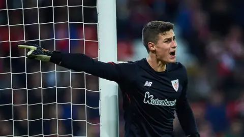 Kepa Arrizabalaga da indicaciones durante un partido Kepa Arrizabalaga da indicaciones durante un partido