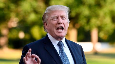 Donald Trump en una imagen de archivo