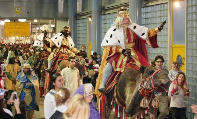Exponadal, primera parada de sus Majestades de Oriente en su camino hacia Elche Exponadal, primera parada de sus Majestades de Oriente en su camino hacia Elche