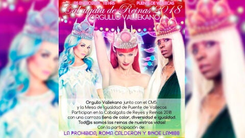 Cabalgata de las reinas en Vallecas