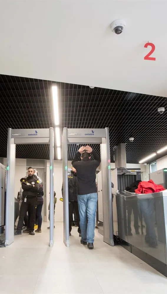 Algunas de las nuevas medidas de seguridad instaladas en la Sagrada Familia Algunas de las nuevas medidas de seguridad instaladas en la Sagrada Familia