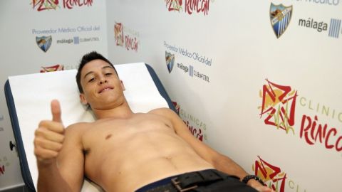 Fede Ricca, jugador del M&aacute;laga