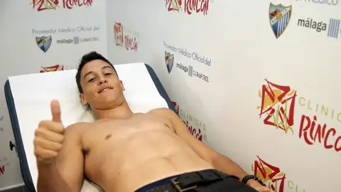 Fede Ricca, jugador del Málaga Fede Ricca, jugador del Málaga
