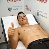 Fede Ricca, jugador del Málaga Fede Ricca, jugador del Málaga