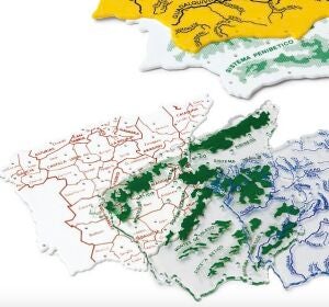 Plantillas escolares con el mapa de Espa&ntilde;a