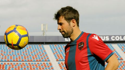 El nuevo lateral del Levante, Coke And&uacute;jar.