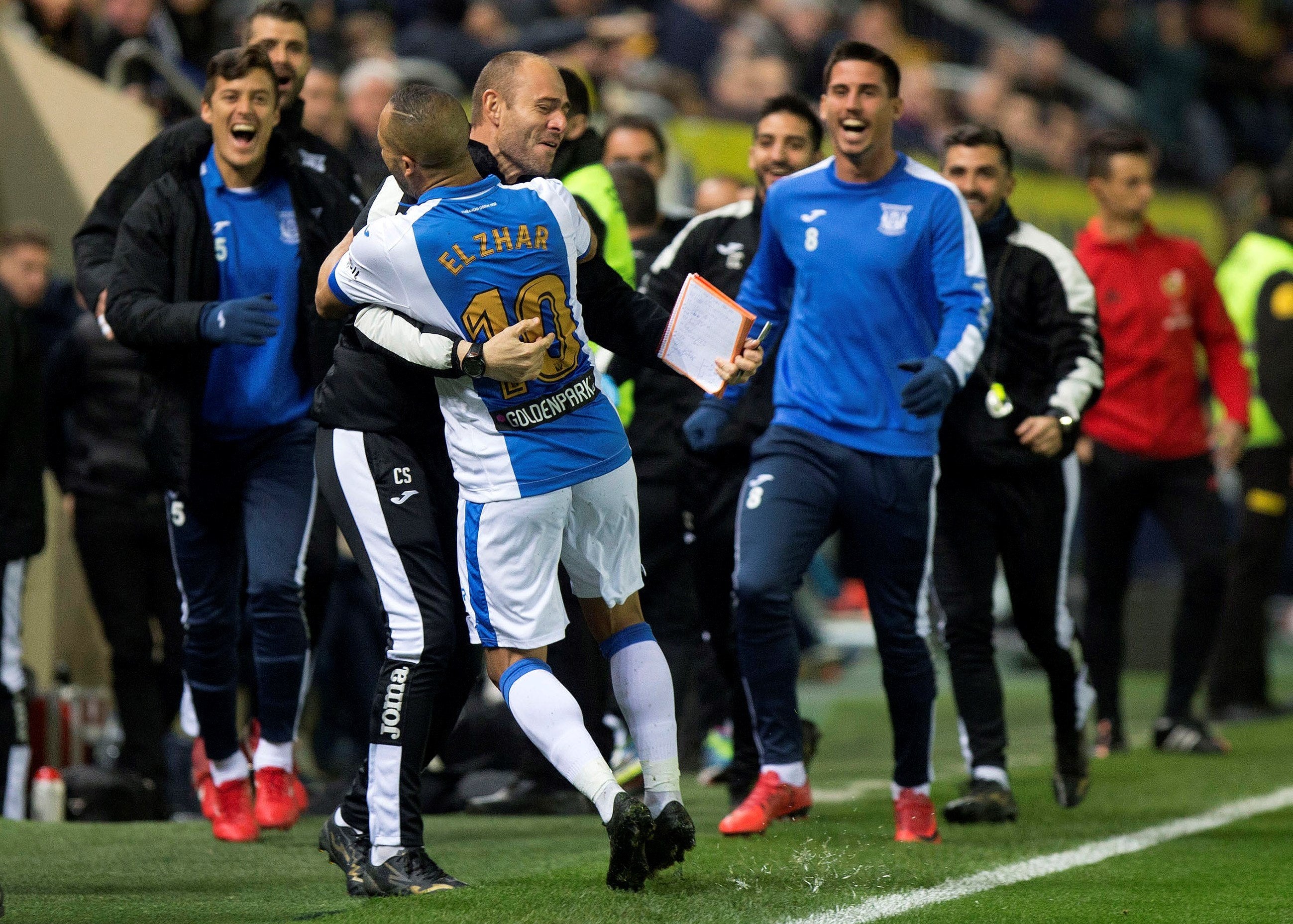 El Leganés hace historia al clasificarse por primera vez para cuartos de la Copa del Rey El Leganés hace historia al clasificarse por primera vez para cuartos de la Copa del Rey