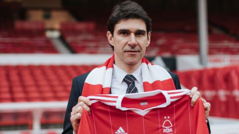 El entrenador del Nottingham Forest, Aitor Karanka.