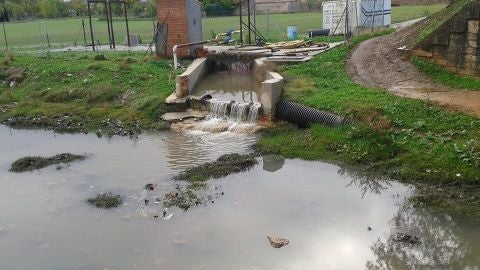 Vertidos de aguas residuales en Argamasilla de Calatrava