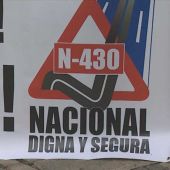 Los municipios de la N-430 defienden la opción norte de la A-43