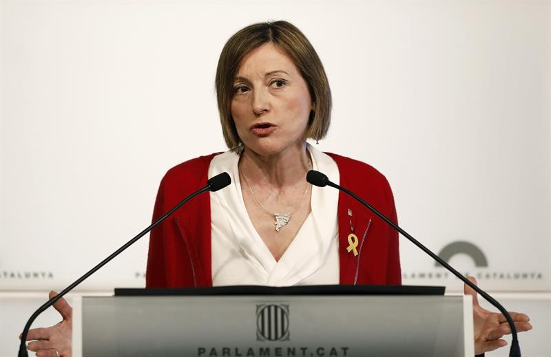 El Constitucional rechaza suspender la prisión de Carme Forcadell El Constitucional rechaza suspender la prisión de Carme Forcadell
