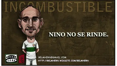 El capitán del Elche, Nino, cumplirá su contrato tras cerrar la polémica de su posible salida. ELCHE CF