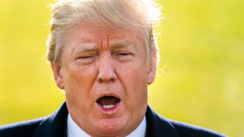 El presidente de los Estados Unidos Donald Trump