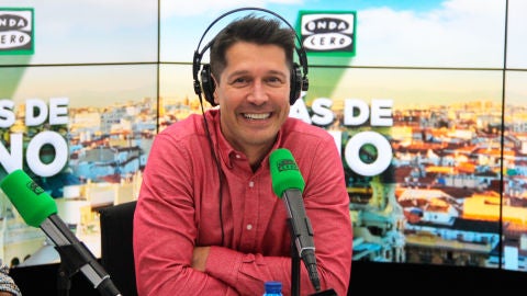 Jaime Cantizano en los estudios de Onda Cero