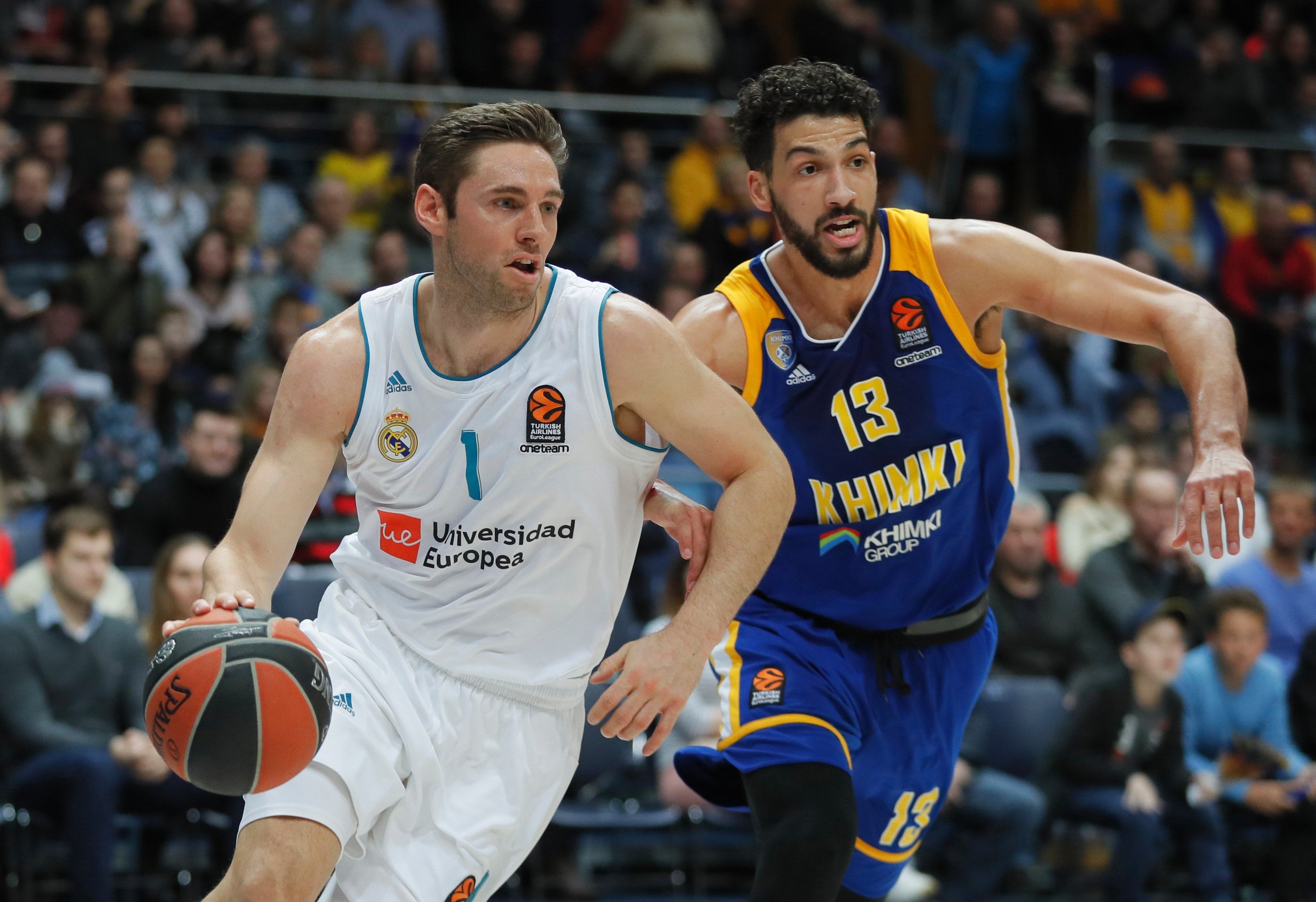 El Real Madrid derrota a un Khimki que no fue rival El Real Madrid derrota a un Khimki que no fue rival