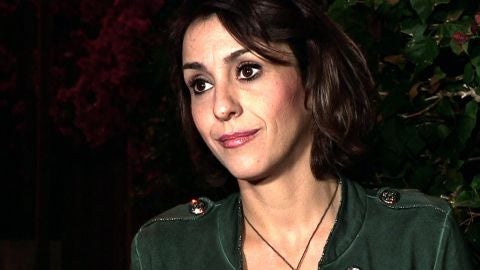 Imagen de Juana Rivas tras recoger a sus hijos en Cagliari