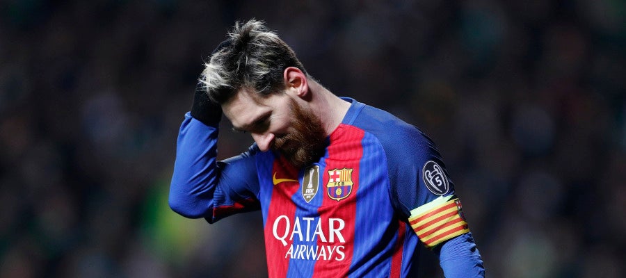 Leo Messi, en un partido del Barcelona Leo Messi, en un partido del Barcelona