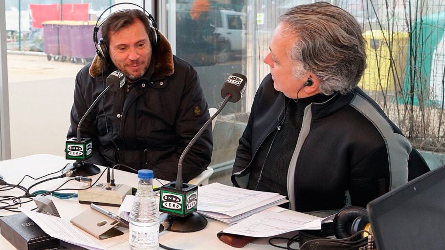 &Oacute;scar Puente, alcalde de Valladolid, con Juan Ram&oacute;n Lucas