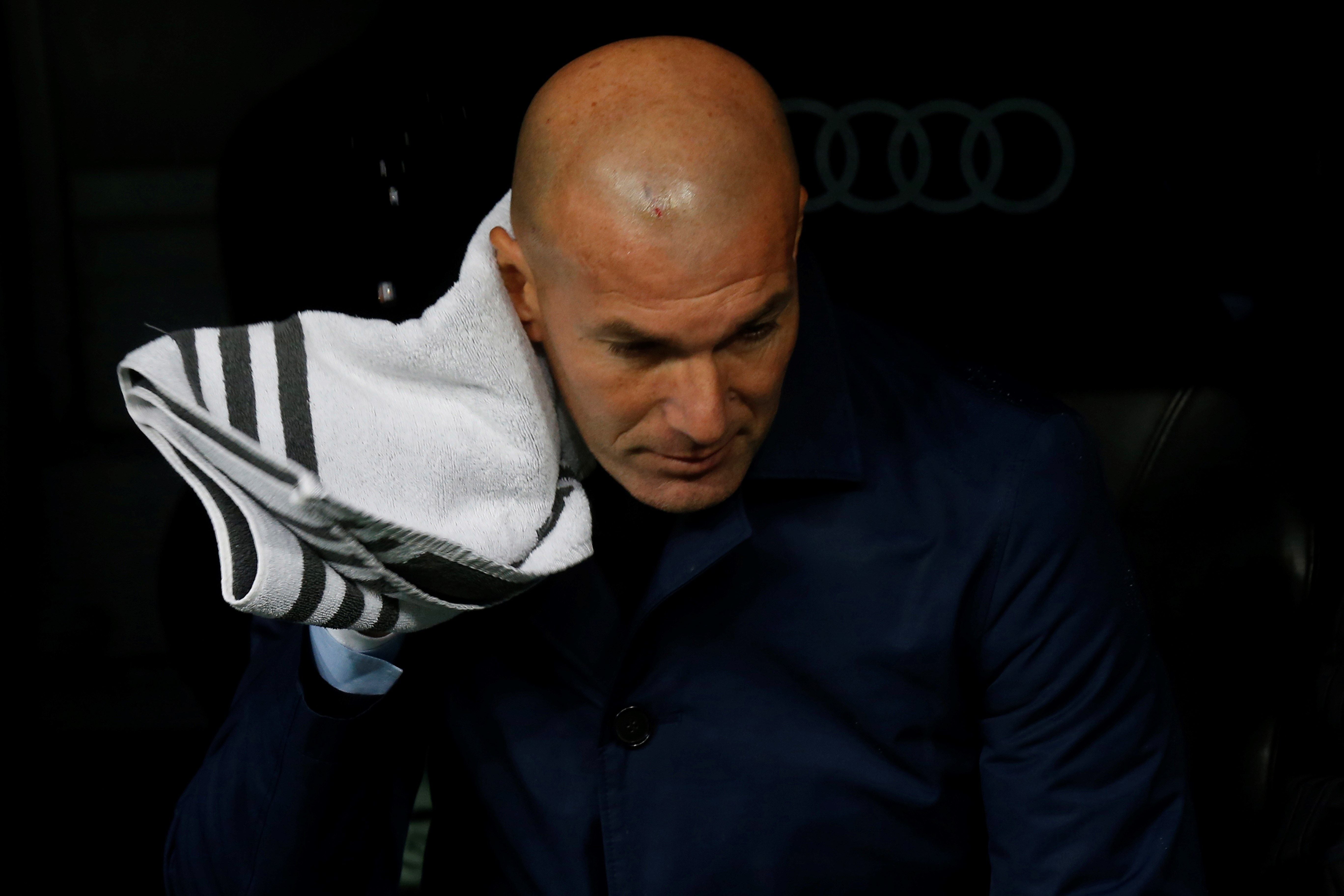 Zidane: "Es un palo, no lo merecimos, no hay explicación" Zidane: "Es un palo, no lo merecimos, no hay explicación"