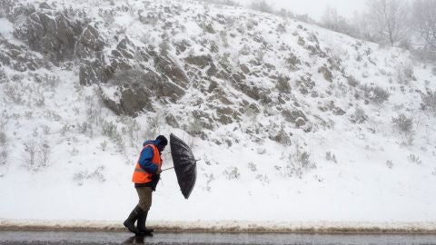 Temporal de nieve en Espa&ntilde;a