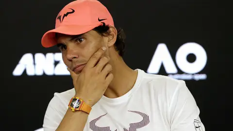 Nadal, pensativo Nadal, pensativo