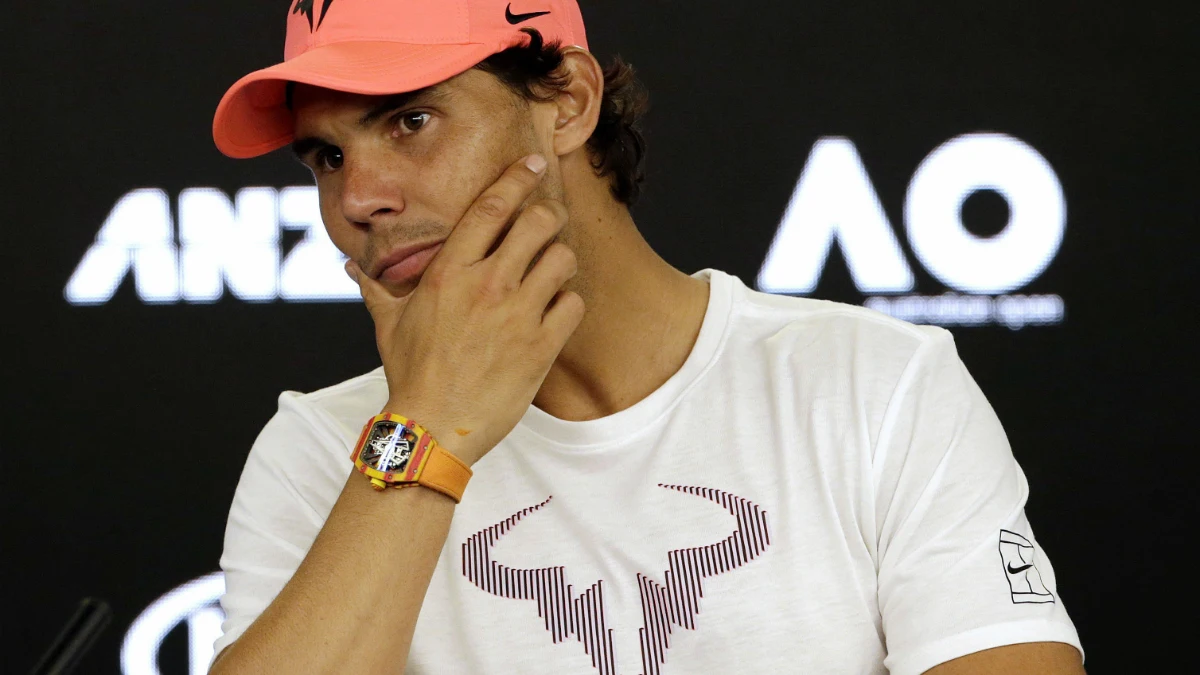 Nadal, pensativo