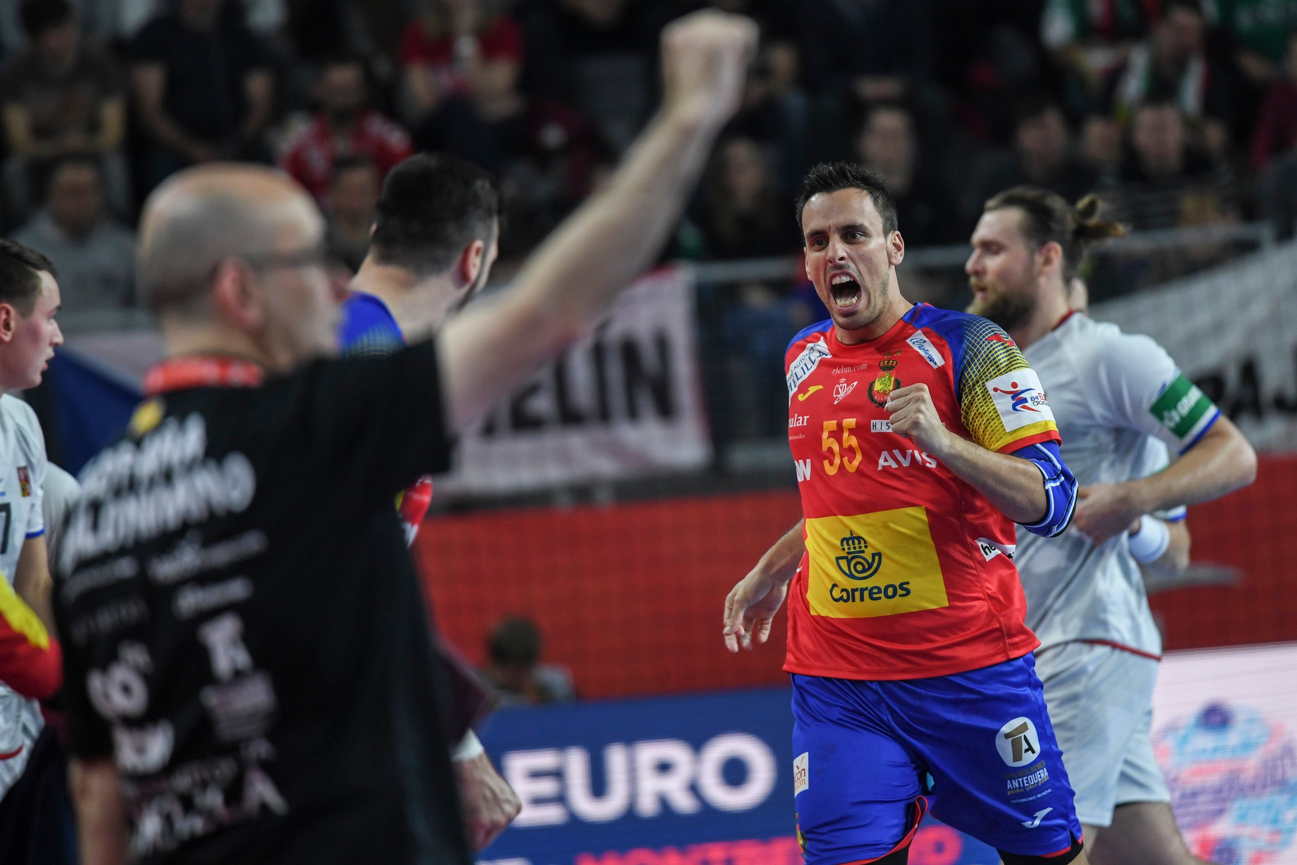 España debuta con victoria ante República Checa en el Europeo de balonmano España debuta con victoria ante República Checa en el Europeo de balonmano