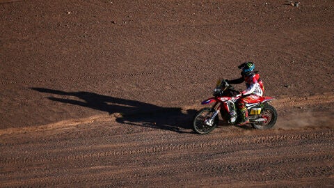Joan Barreda, en el Dakar
