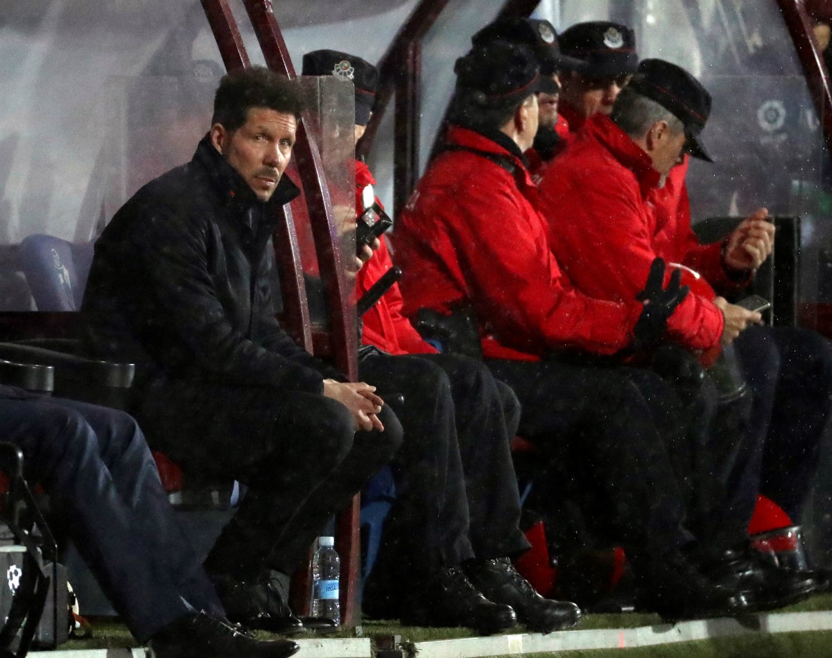Simeone: "El Sevilla esperó su momento y se llevó una merecida victoria" Simeone: "El Sevilla esperó su momento y se llevó una merecida victoria"
