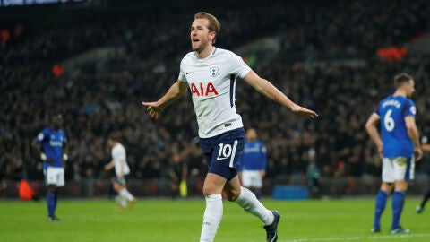 Kane celebrando un gol