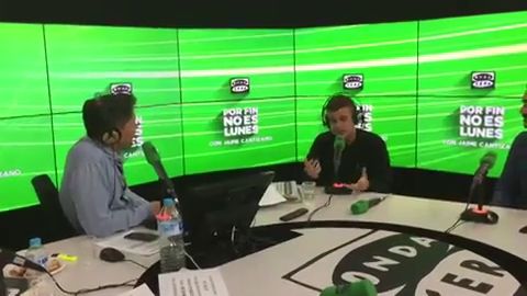 Arkano improvisa un rap en directo en Por fin no es lunes