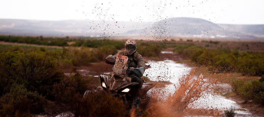 Durante una etapa del Dakar Durante una etapa del Dakar