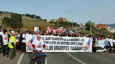 Manifestación de la Plataforma N-430 Manifestación de la Plataforma N-430