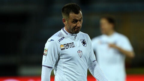 Cassano, con la Sampdoria