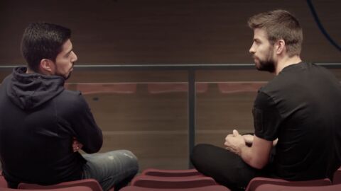 Piqu&eacute; entrevista a Luis Su&aacute;rez