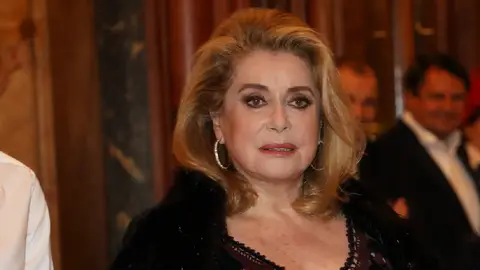 La actriz francesa Catherine Deneuve La actriz francesa Catherine Deneuve