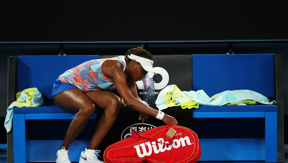 Venus Williams, eliminada a las primeras de cambio en el Open de Australia