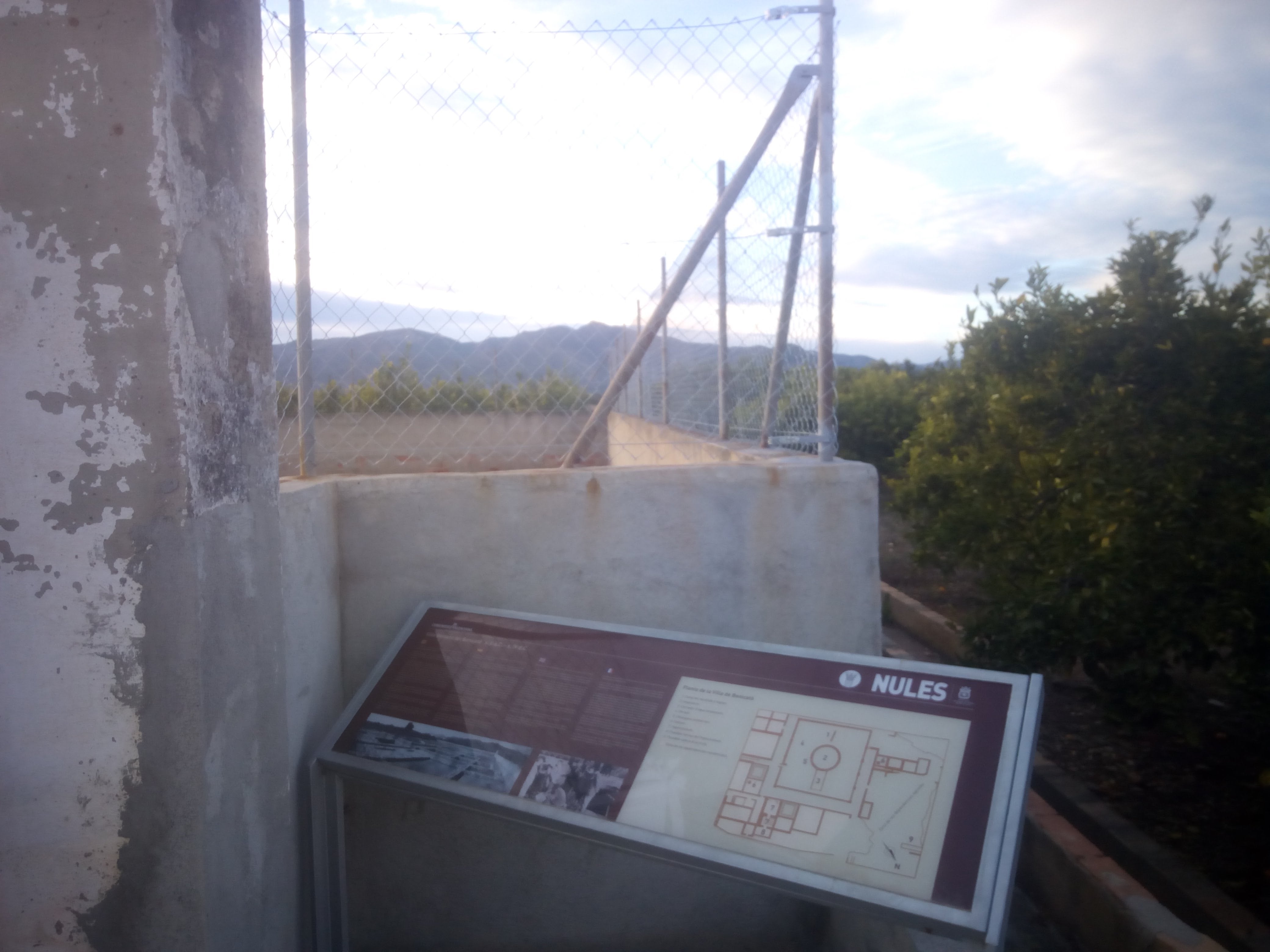 Nules realiza actuaciones de mejora en la villa romana del Benicató Nules realiza actuaciones de mejora en la villa romana del Benicató